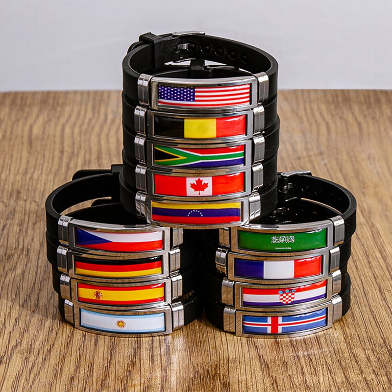 Home Decor Canada - Braccialetto con bandiera nazionale di moda