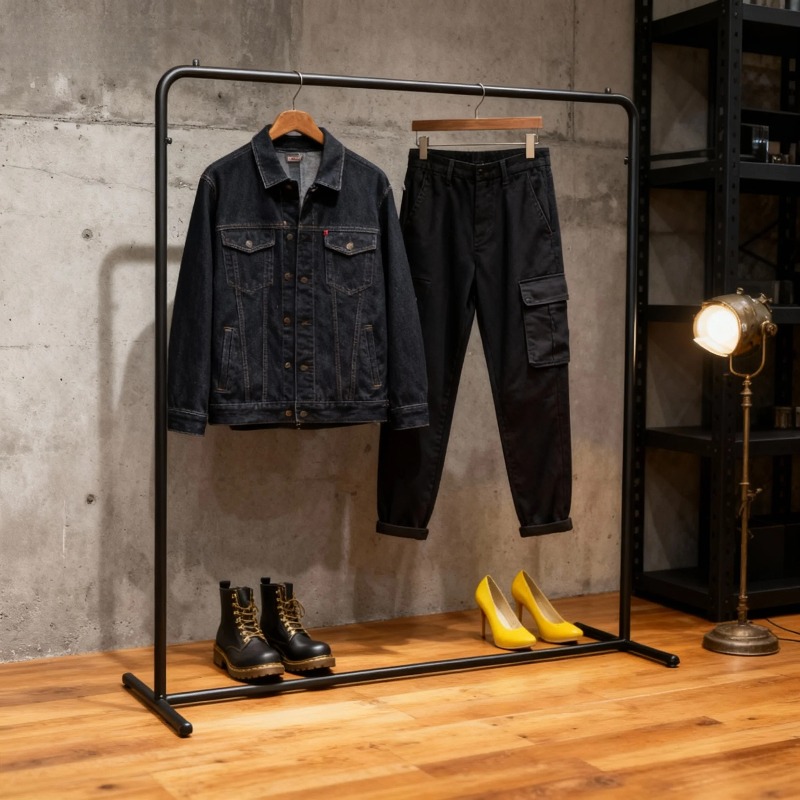 Home Decor Retail Stores - Appendiabiti in oro di lusso Espositore