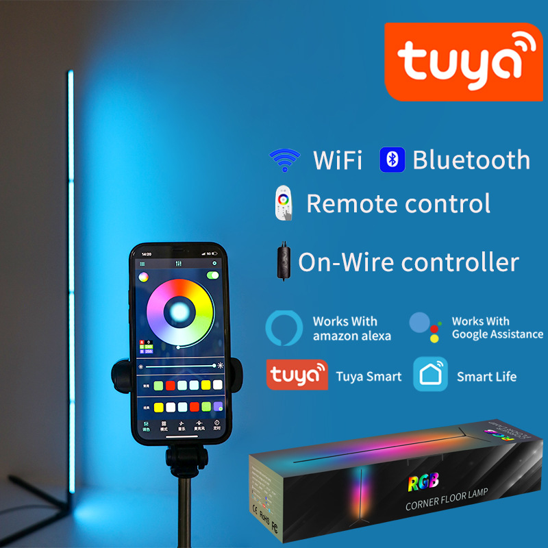 Home Decor App Free - Lampada da Terra LED RGBIC Tuya