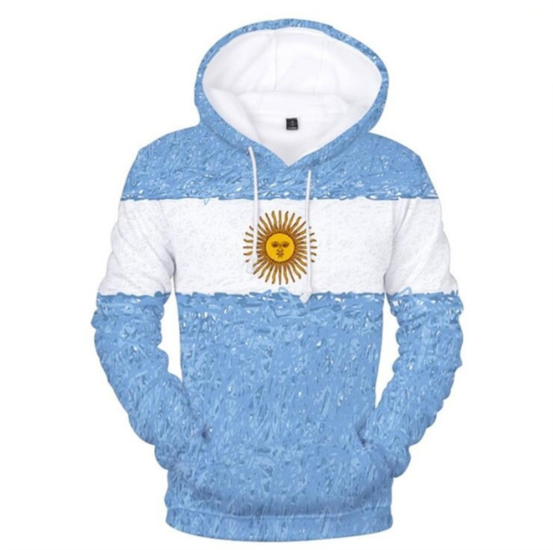Home Decor Canada - 3D Print National Flag Hoodie Men
