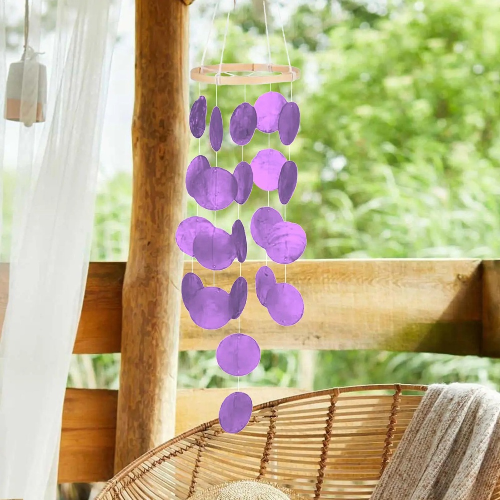 Boho Wind Chimes - ABMI-Shell Campanelli a vento per esterni,