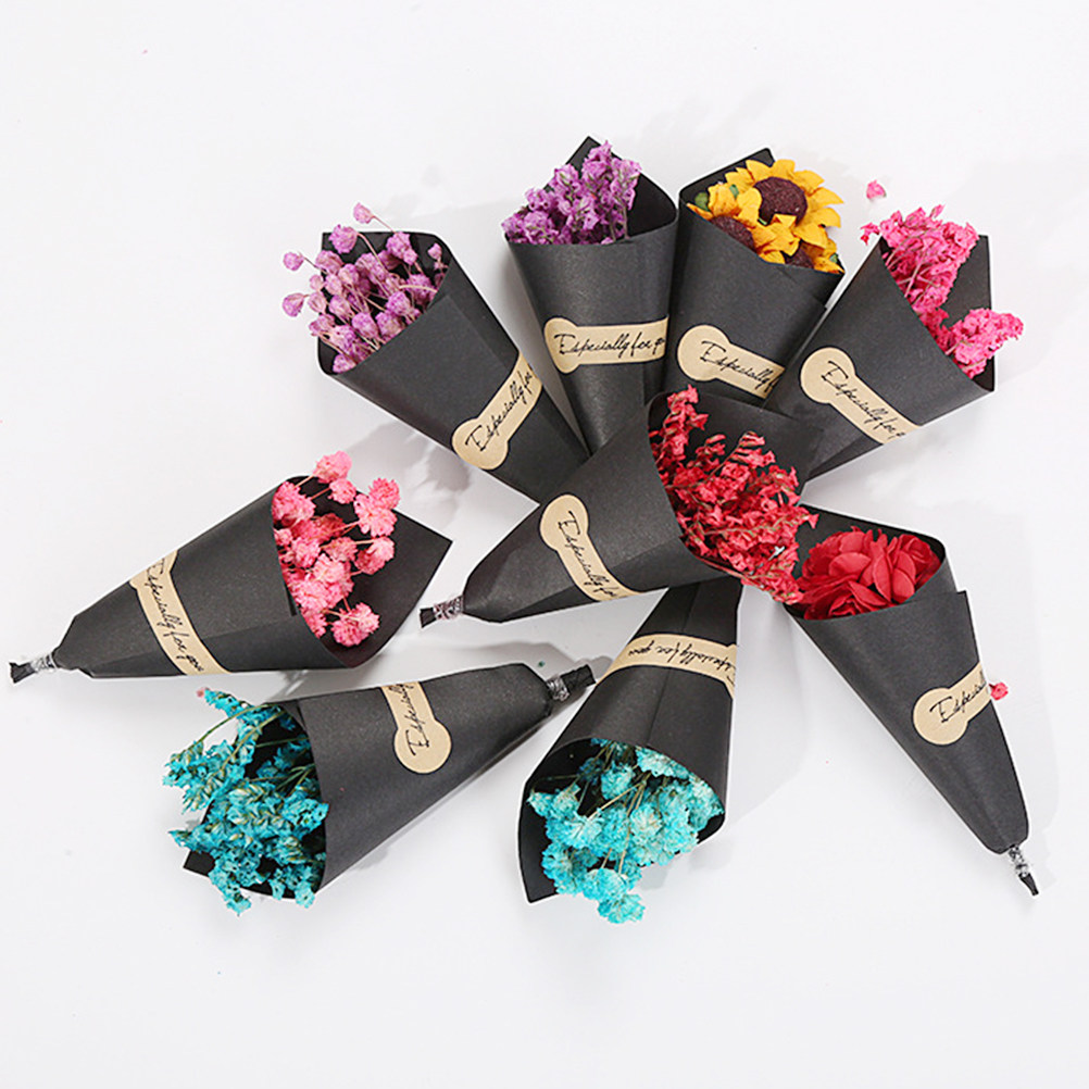 Dried Flower Bouquet - 6 Pezzi di Piccoli Mazzi di
