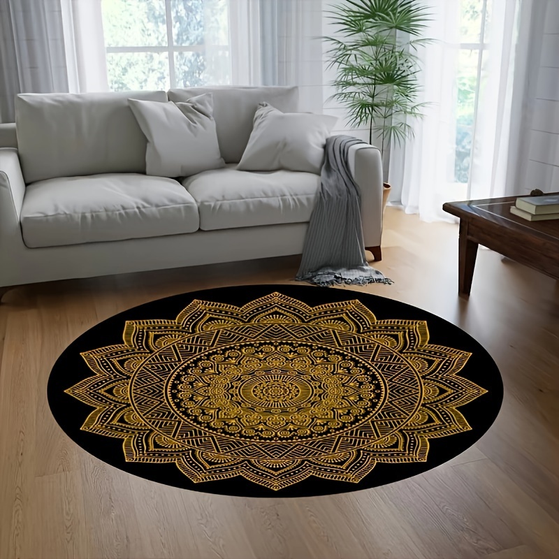Home Decor Retail Stores - Tappeto Vintage con Motivo Grafico Simmetrico,