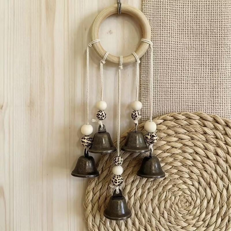 Boho Wind Chimes - Campanella a vento bohémien con cerchio