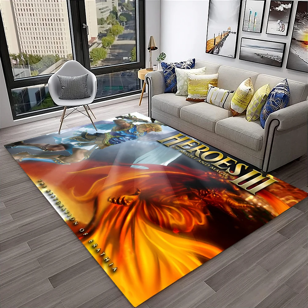Home Decor Online Game - Tappeto da gioco retrò Heroes of