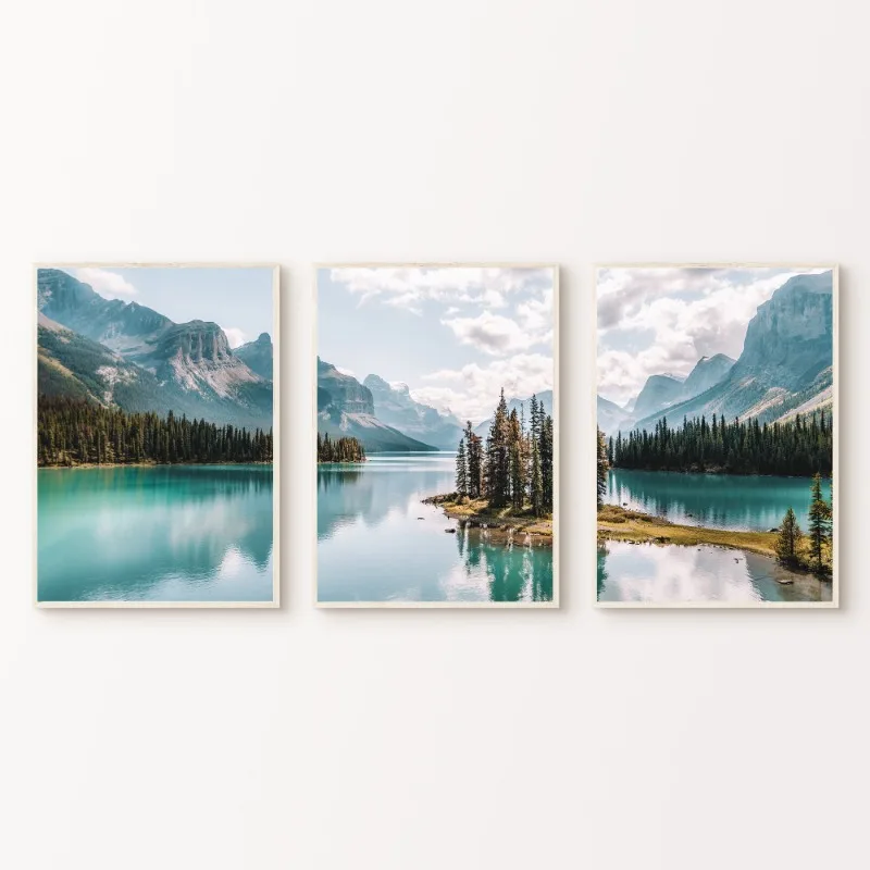 Home Decor Canada - Poster del Lago Montana del Canada,