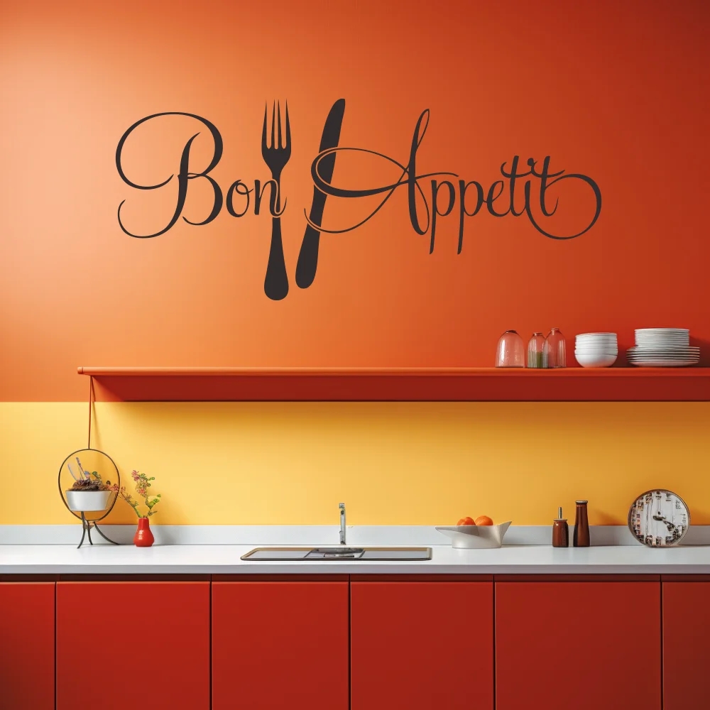 1 pc Bon apptietit con forchet - Home Decor App Free recensione e prezzo