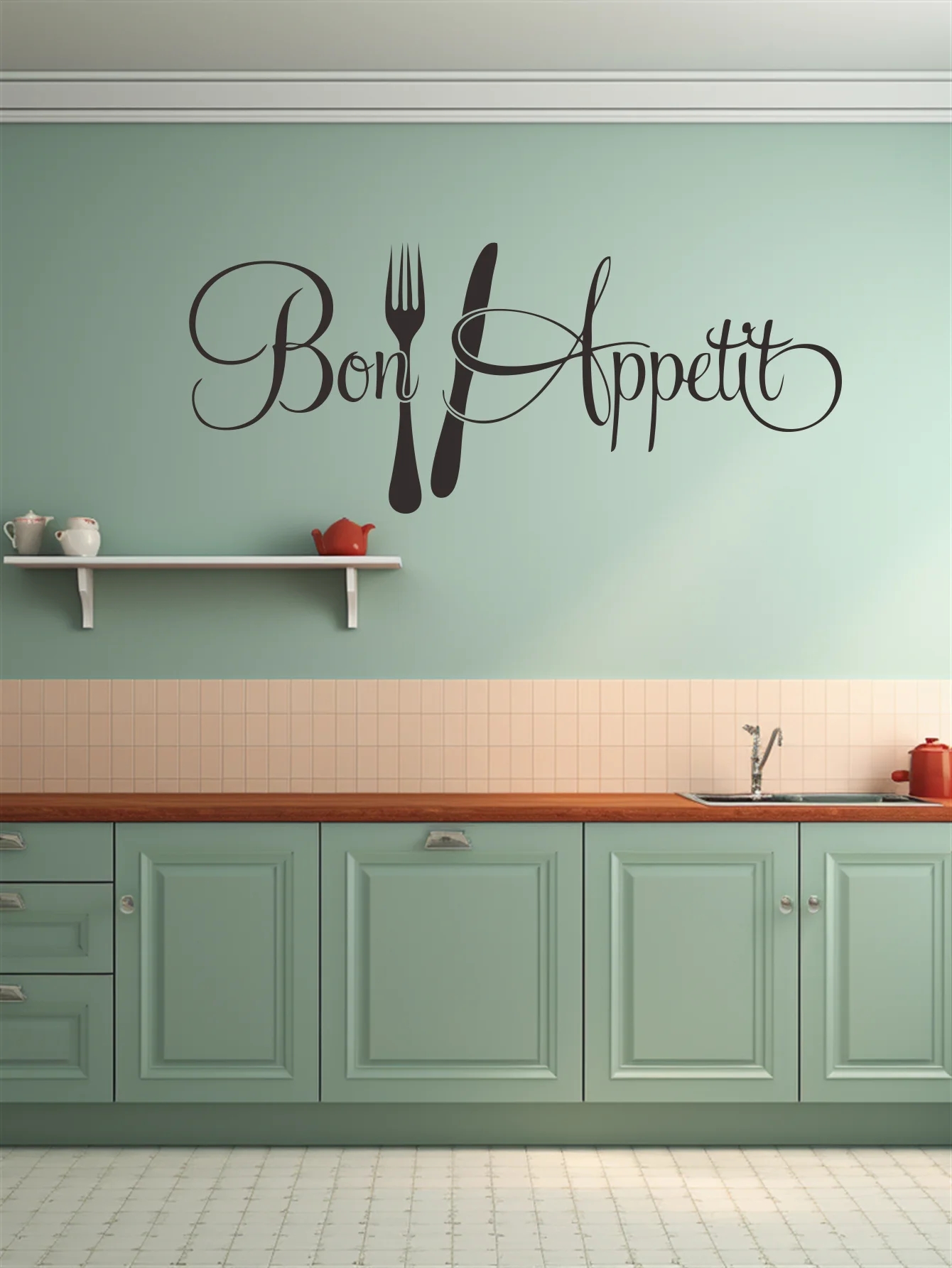 1 pc Bon apptietit con forchet - Home Decor App Free recensione e prezzo