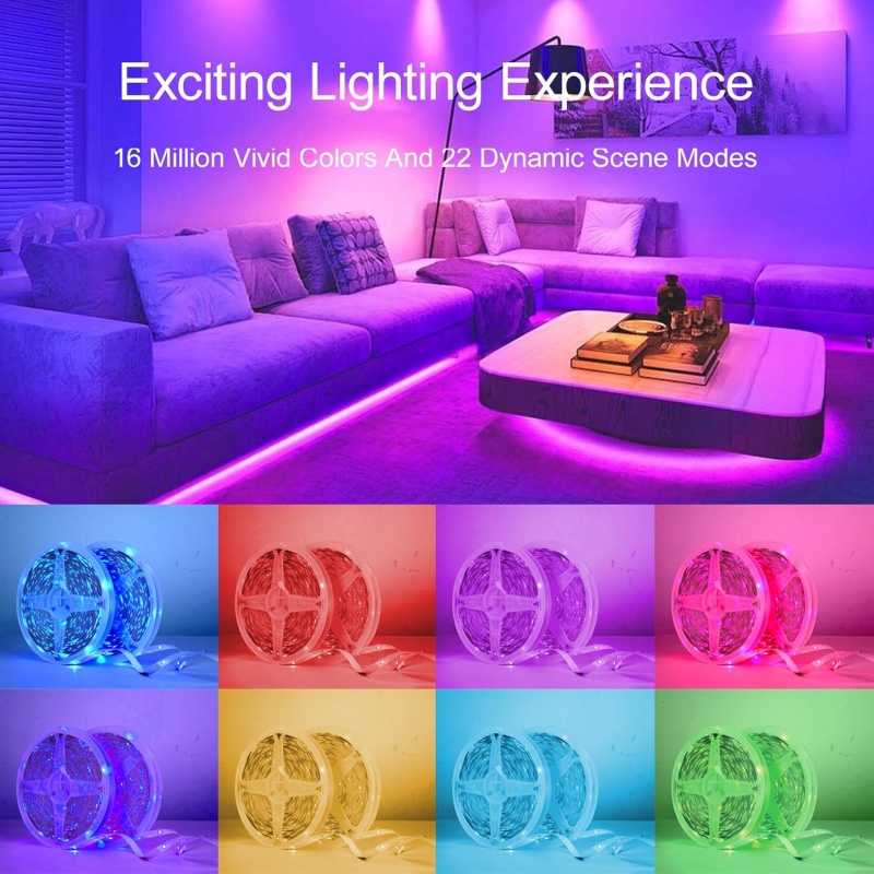 Strisce LED RGB da 1-20m, 5V U - Home Decor App Free recensione e prezzo