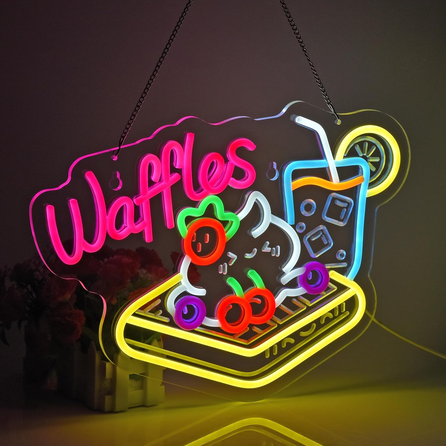 Insegna al Neon a LED USB per  - Home Decor Retail Stores recensione e prezzo