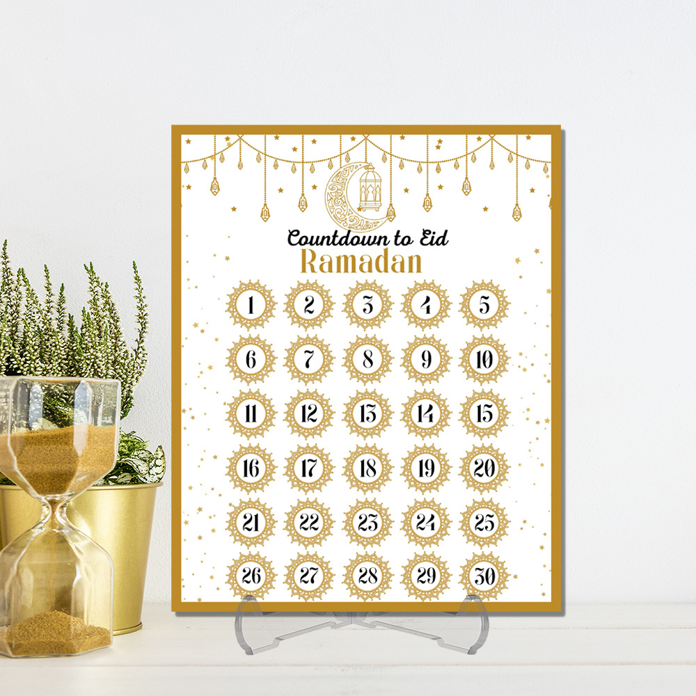 Calendario per il conto alla r - Home Decor Ramadan recensione e prezzo