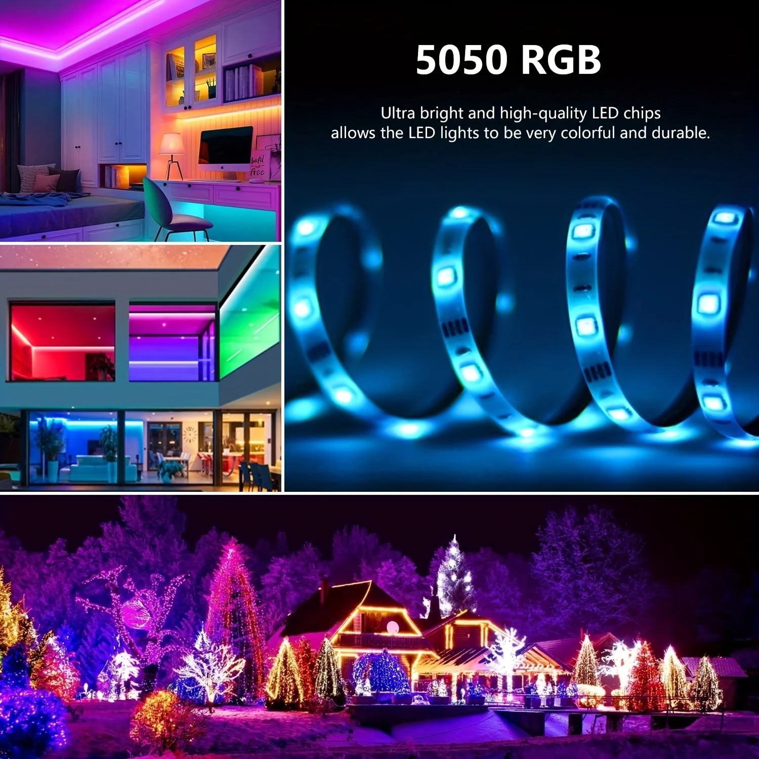 Striscia LED RGB 10M 20M 30M,  - Home Decor App Free recensione e prezzo