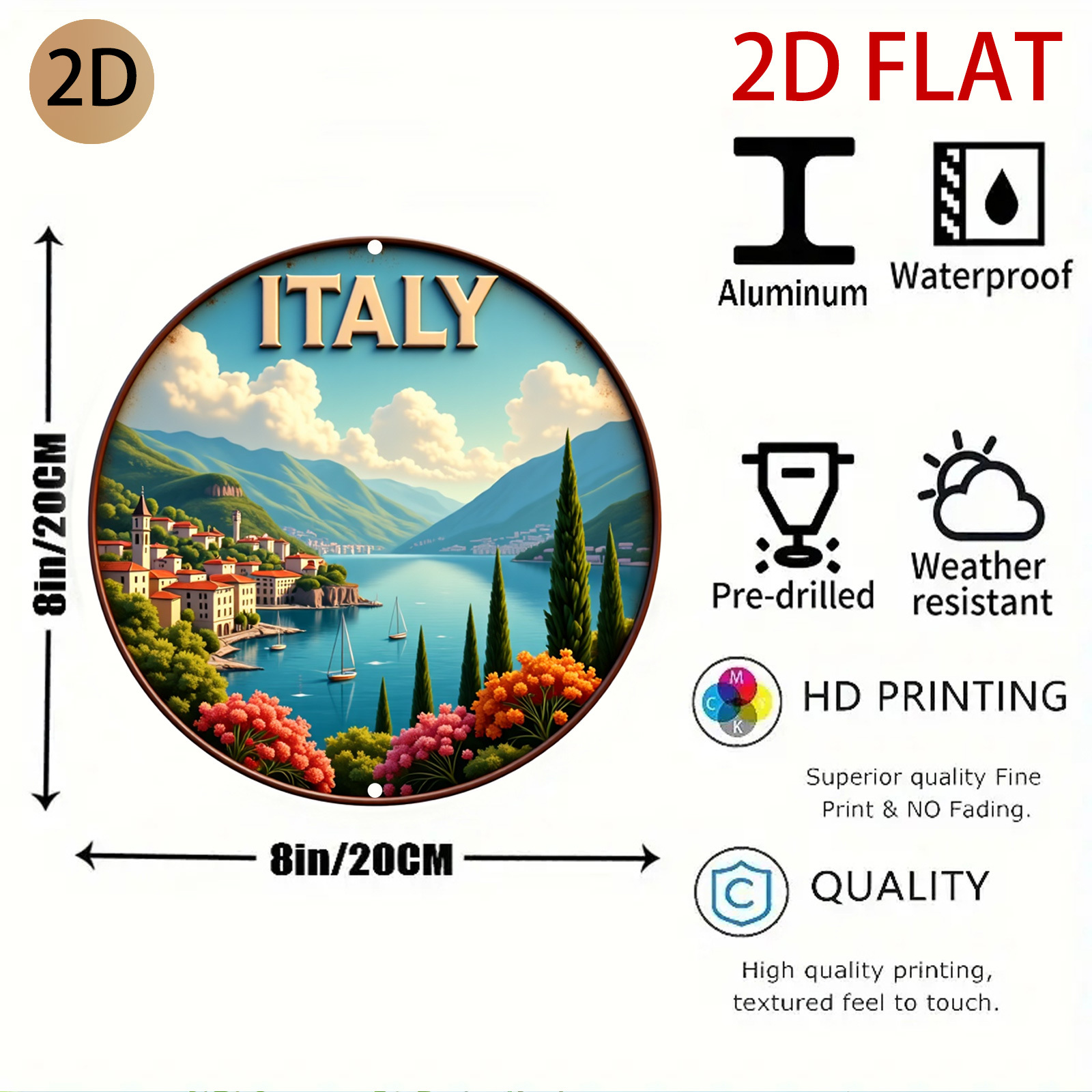 Logo Paesaggistico Italiano 2D - Home Decor Logo Design recensione e prezzo