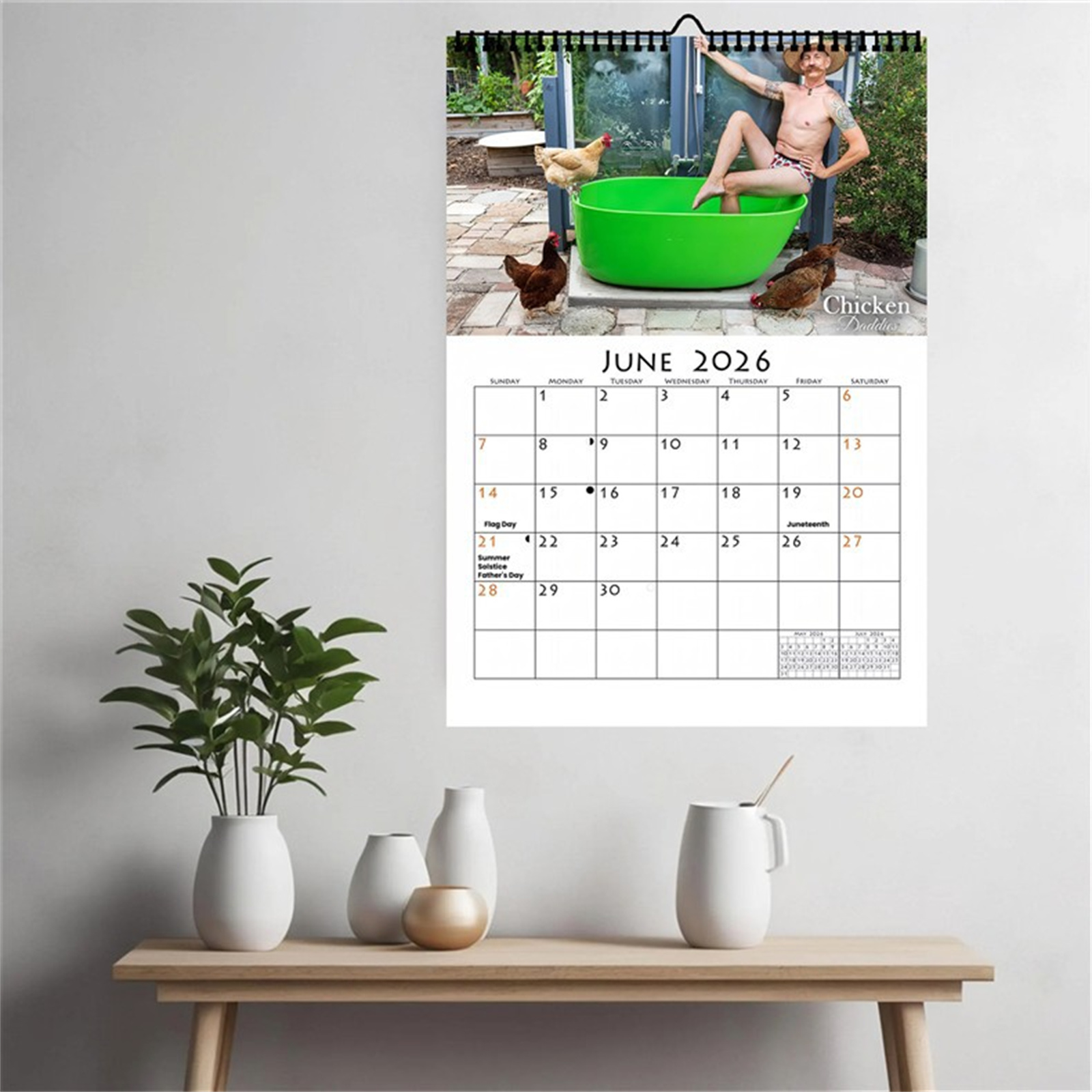 2026 Divertente Pollo Papà Cal - Home Decor Happy recensione e prezzo