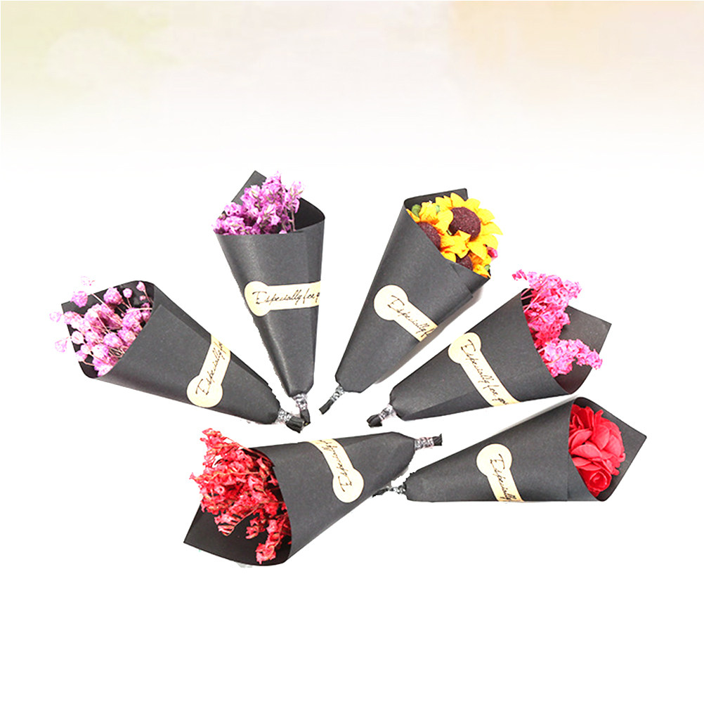 6 Pezzi di Piccoli Mazzi di Fi - Dried Flower Bouquet recensione e prezzo