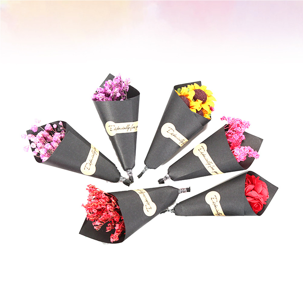 6 Pezzi di Piccoli Mazzi di Fi - Dried Flower Bouquet recensione e prezzo