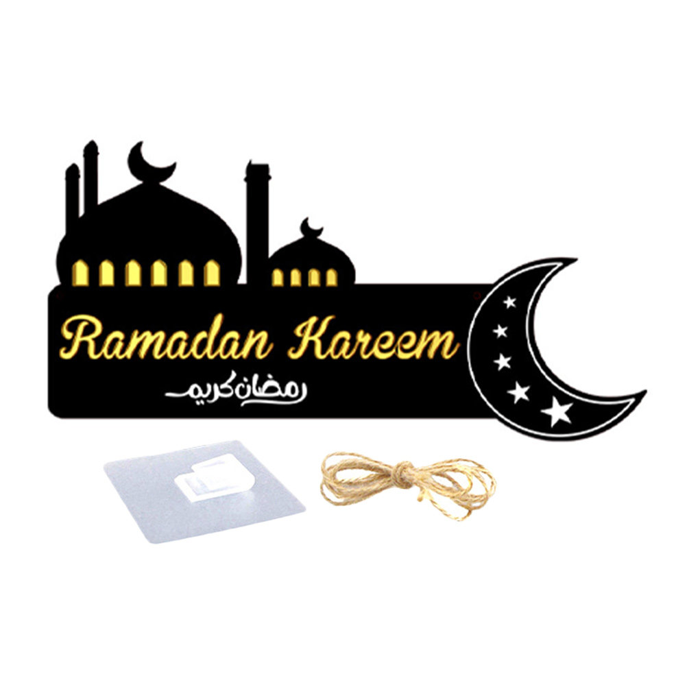 Targa in Legno da Appendere pe - Home Decor Ramadan recensione e prezzo