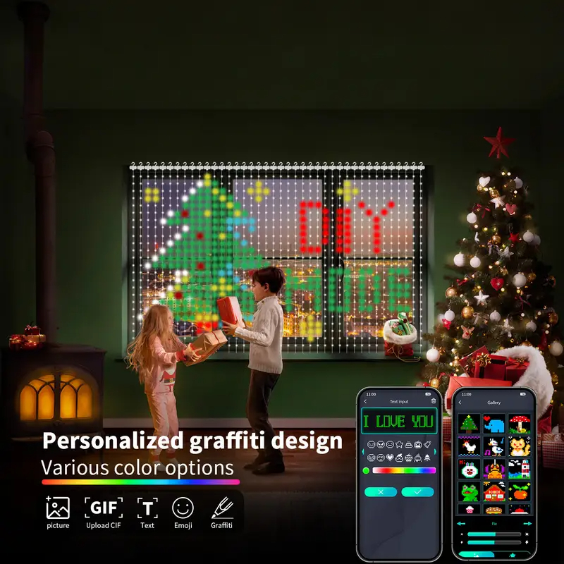 Luci a tenda LED RGB intellige - Home Decor App Free recensione e prezzo