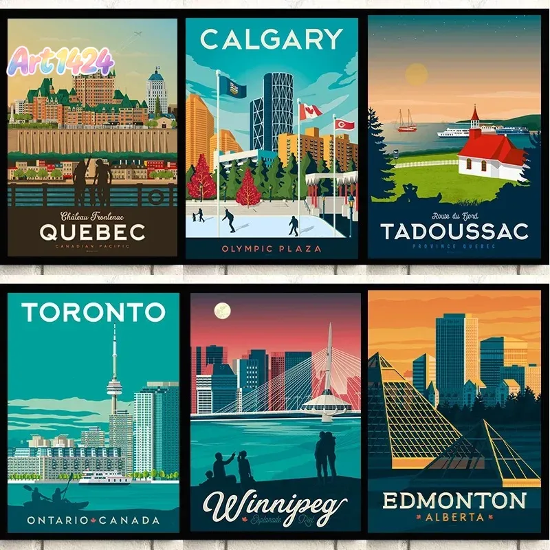 Poster di Viaggio delle Città  - Home Decor Canada recensione e prezzo