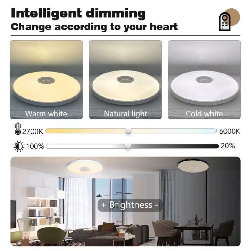 TUYA Smart Music Plafoniera LE - Home Decor App Free recensione e prezzo