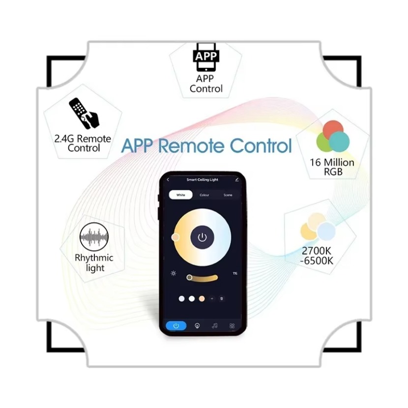 TUYA Smart Music Plafoniera LE - Home Decor App Free recensione e prezzo
