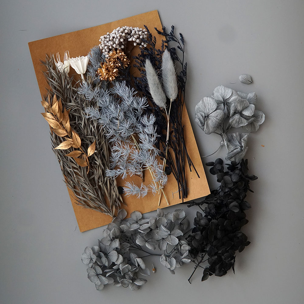 1 confezione di piante artific - Dried Flower Bouquet recensione e prezzo