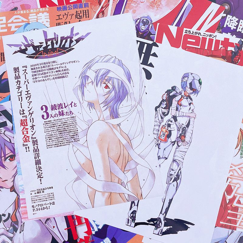 10/20/40pcs Evangelion Ayanami - Home Decor Magazine recensione e prezzo