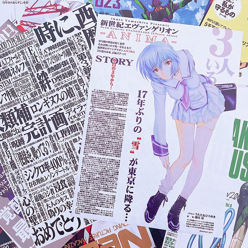 10/20/40pcs Evangelion Ayanami - Home Decor Magazine recensione e prezzo