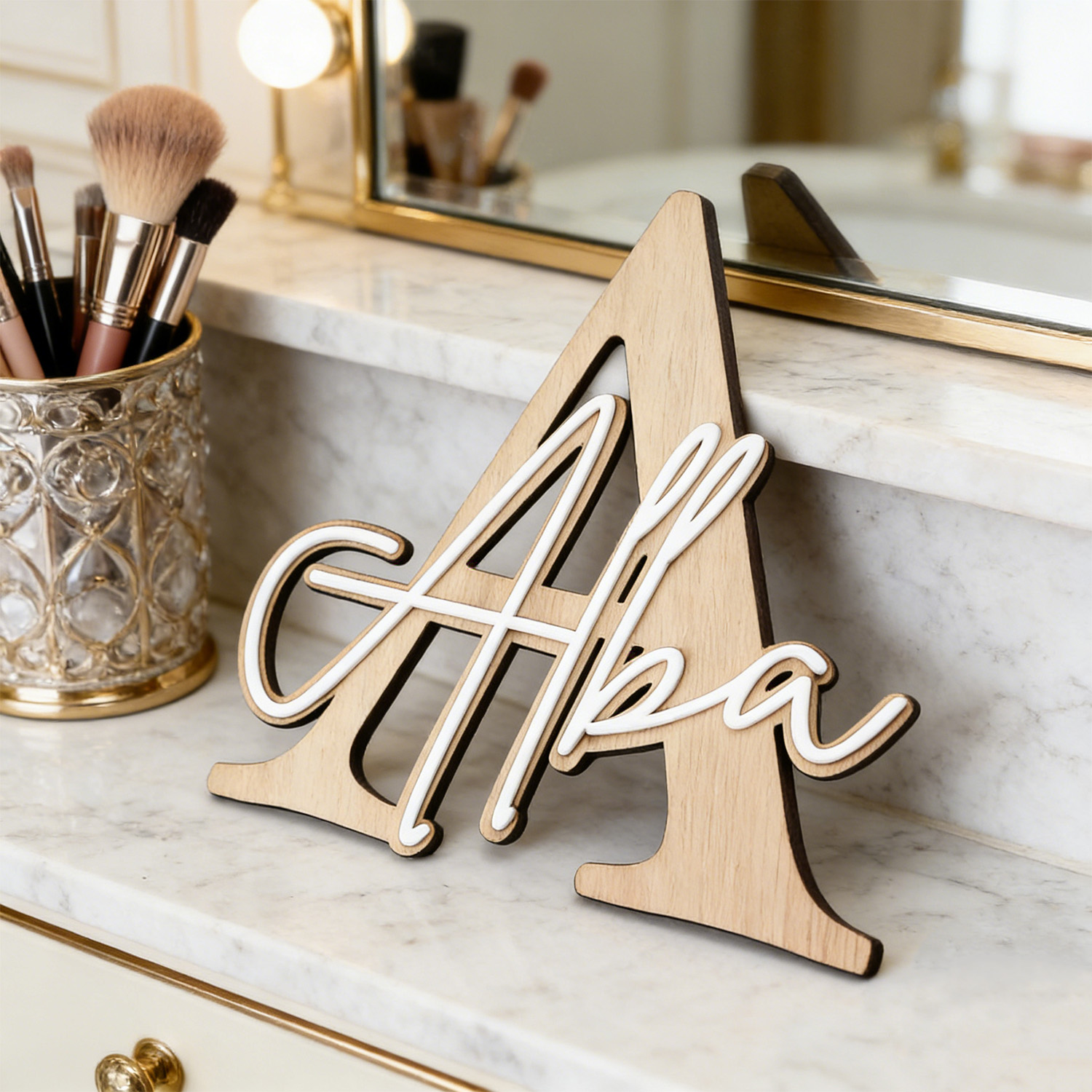 1 Pezzo Targa Decorativa in Le - Home Decor Happy recensione e prezzo