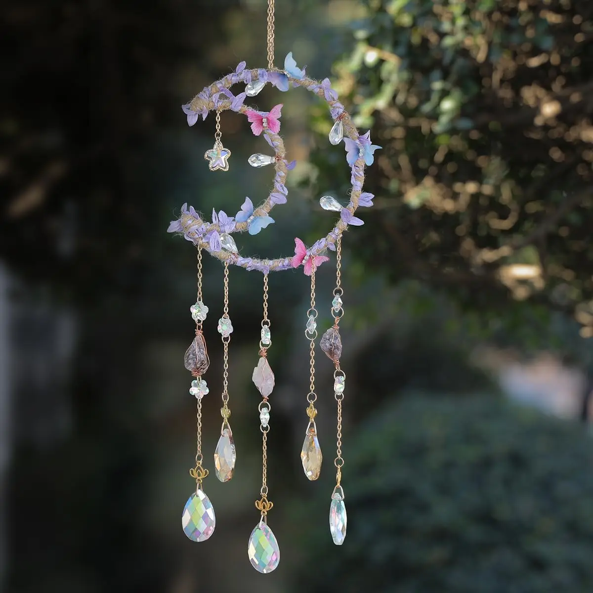 Acchiappasole in Cristallo, Ca - Boho Wind Chimes recensione e prezzo