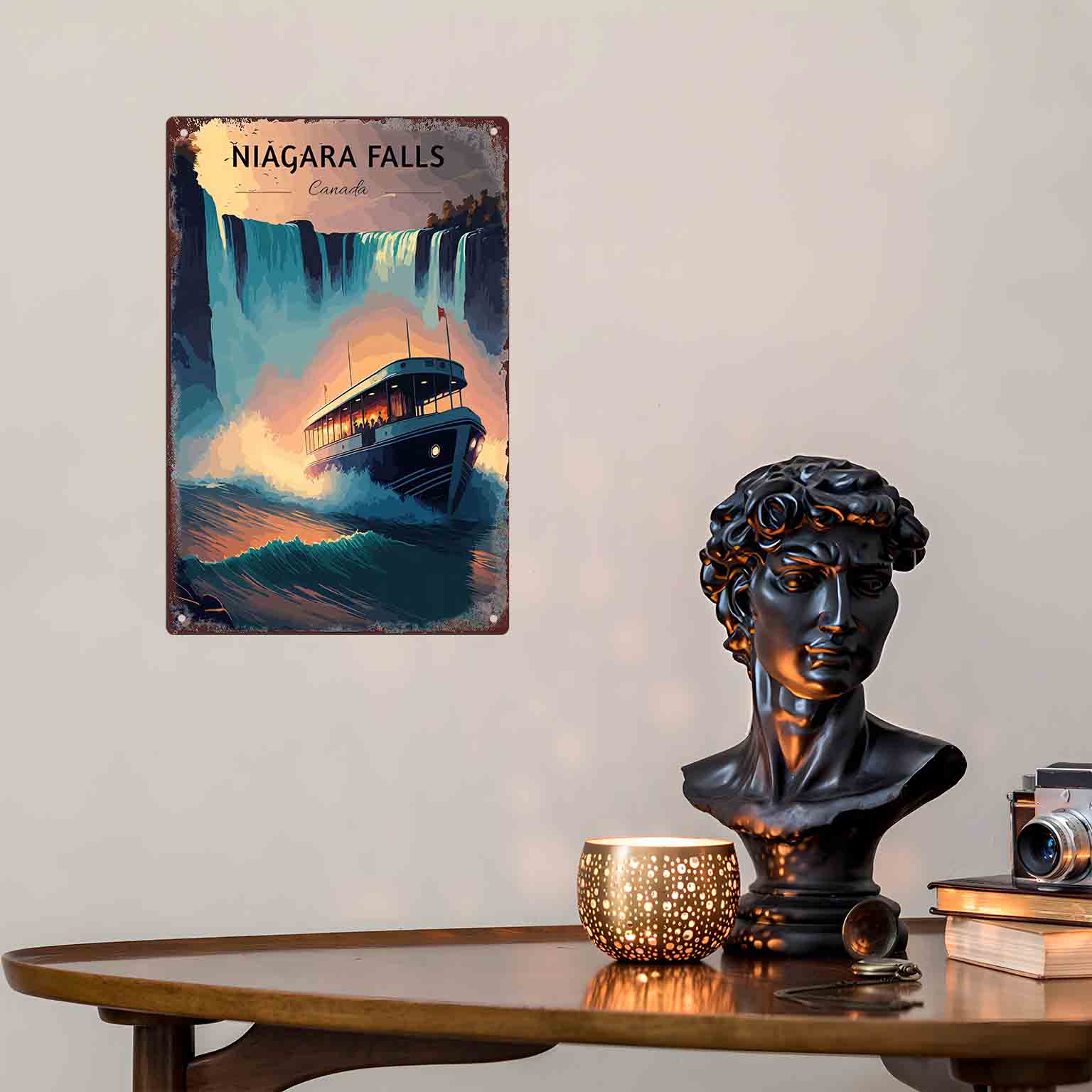 Insegna da parete in metallo 2 - Home Decor Canada recensione e prezzo