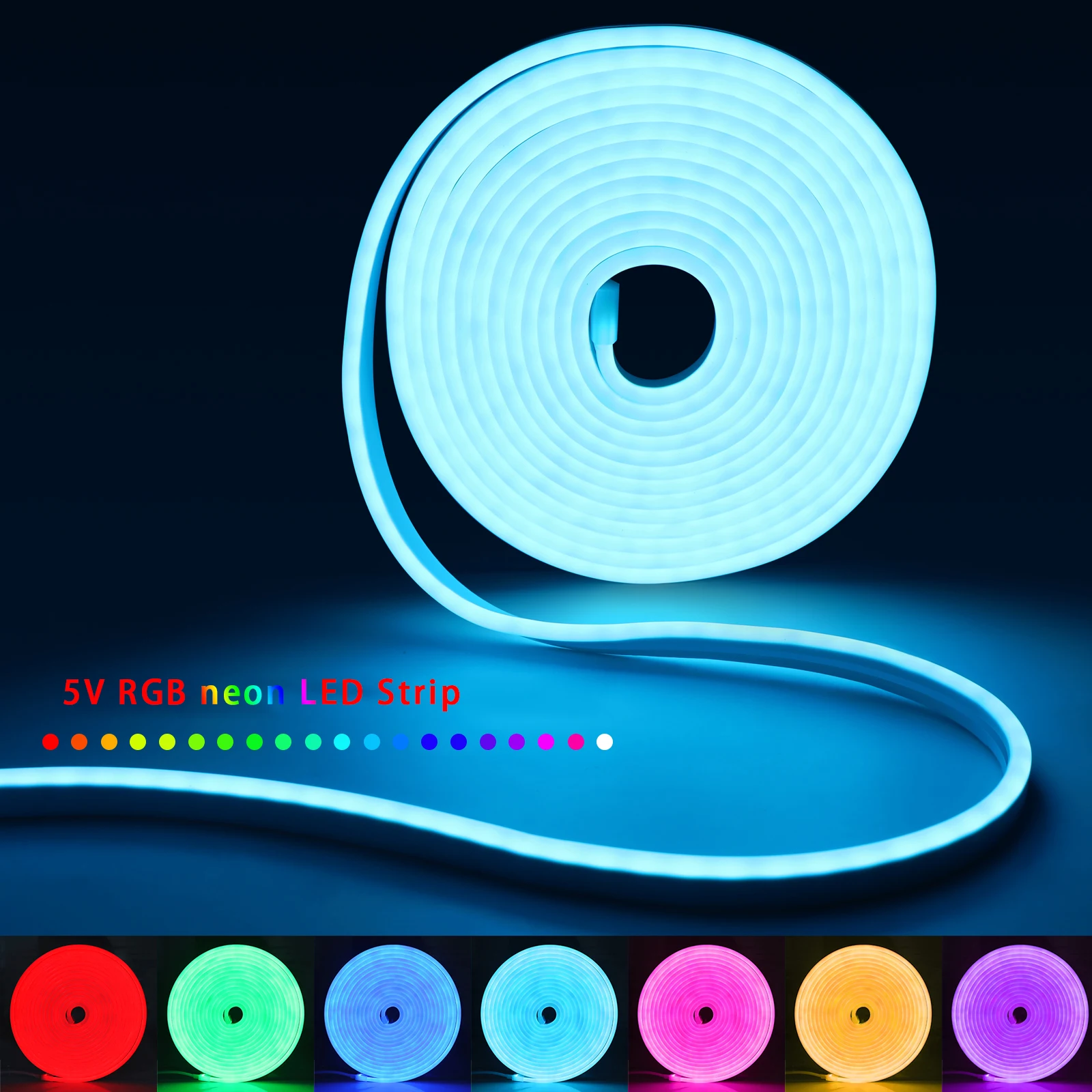 1-5m RGB LED Neon Strip Light  - Home Decor App Free recensione e prezzo